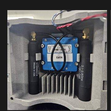 RF payload module in transit case